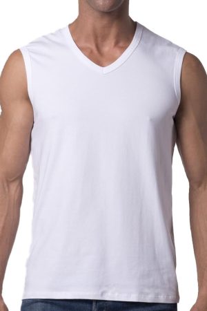 Men's Sleeveless V-Neck T-Shirt