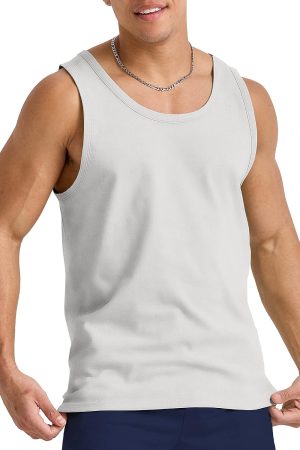 Men's  Tri-Blend Tank Top, Lightweight Tanks For Men, Sleeveless Tank Shirt