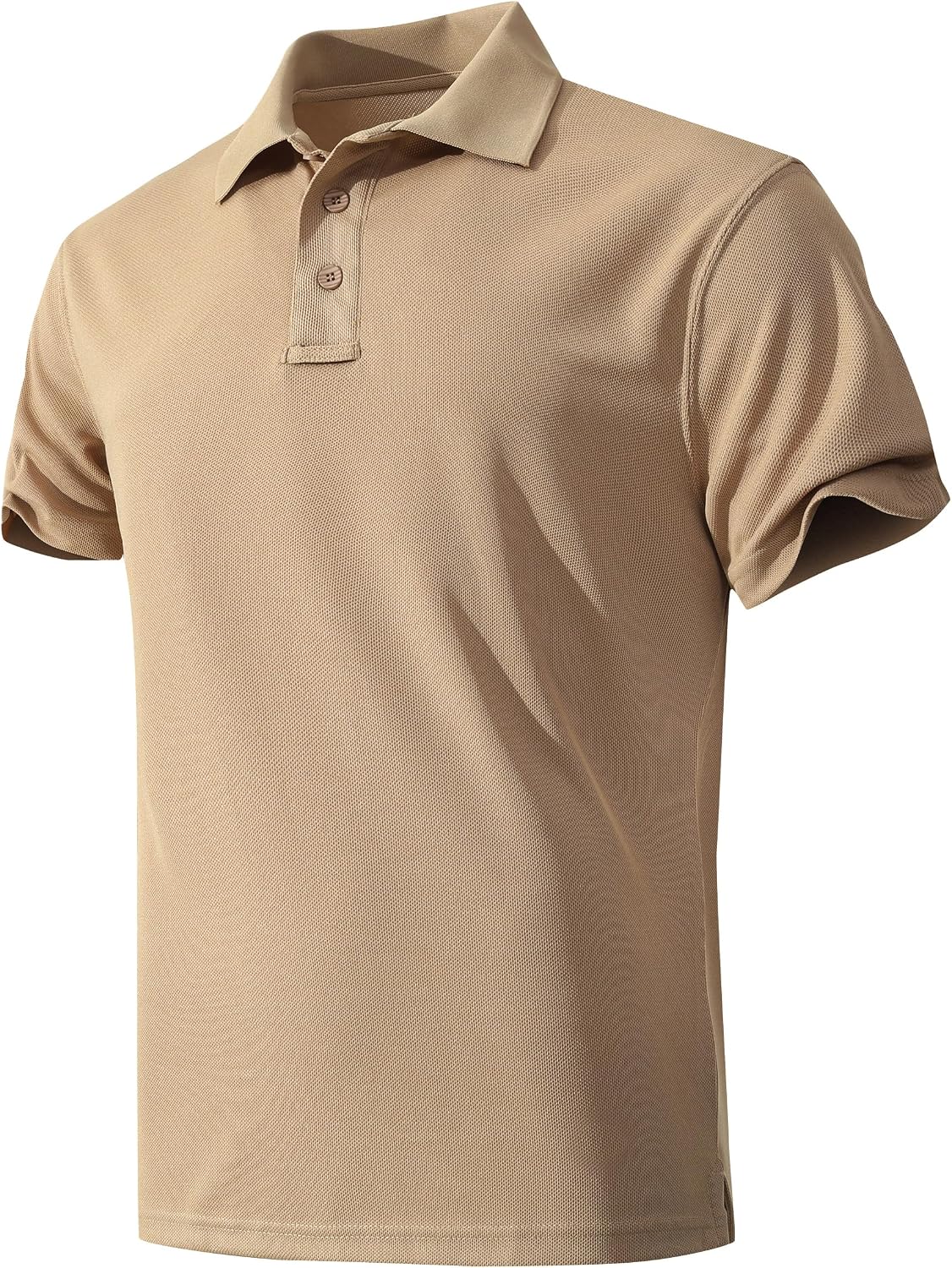 Men's Quick-Dry Active Polo Shirts Short Sleeve Performance for Golf Tennis Daily Casual Collared T-Shirt